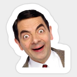 Mr Bean Tee Sticker